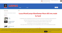 Desktop Screenshot of ledex.eu