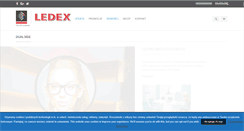 Desktop Screenshot of ledex.pl