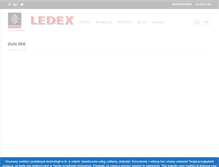 Tablet Screenshot of ledex.pl
