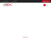 Tablet Screenshot of ledex.fr
