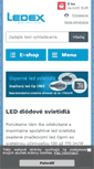 Mobile Screenshot of ledex.sk
